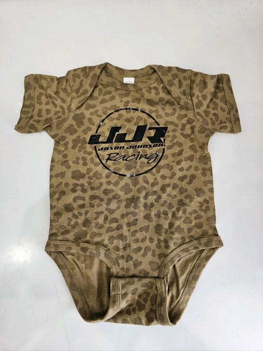 Cheetah JJR Circle Design Toddler Onesie