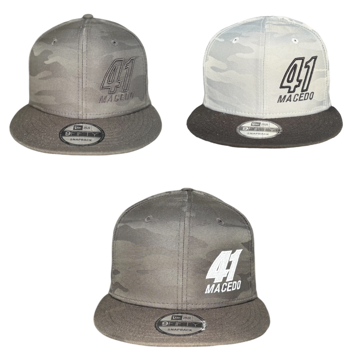 41 Macedo Snap Back Hat (Camo)