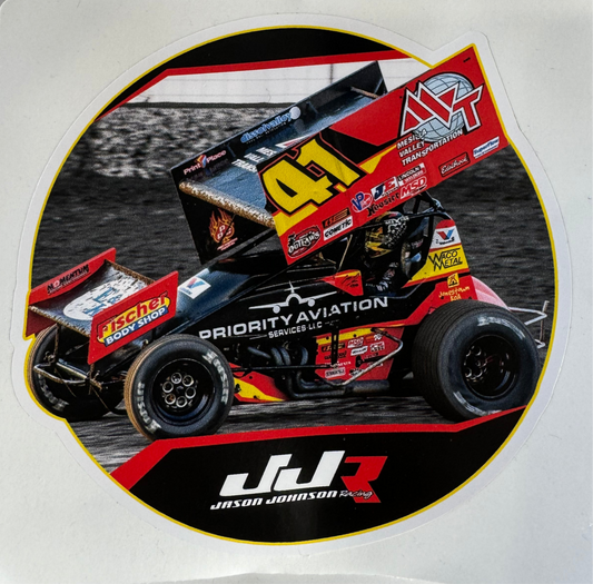 Jason Johnson MVT Car Decal (#15)