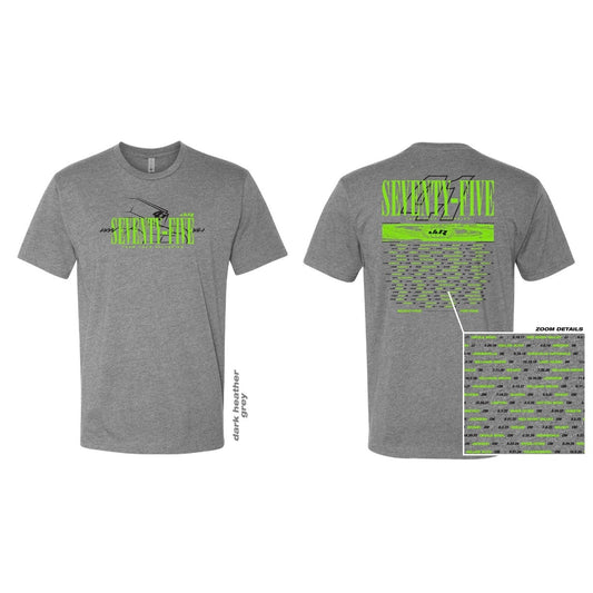 Winning Milestones Design T-Shirt (Dark Heather Grey)