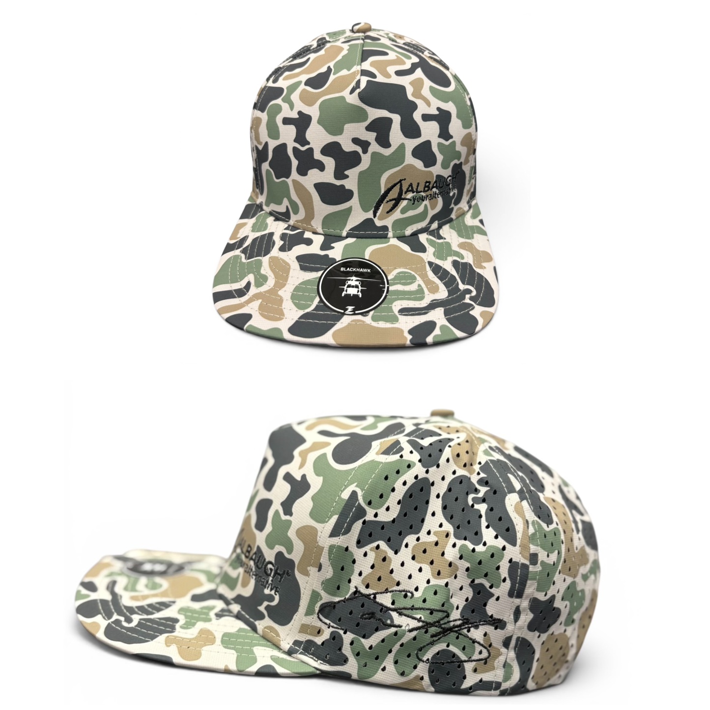 Albaugh Camo Snapback Hat