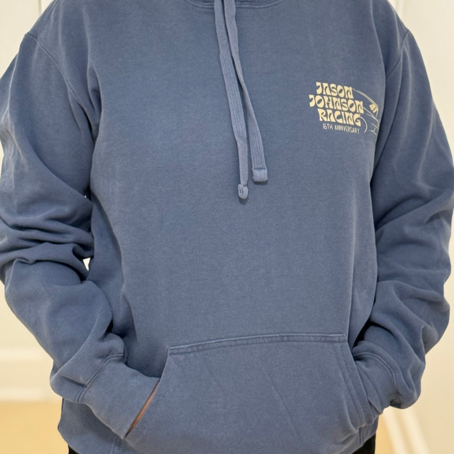 Our Brand. Our Story. Hoodie (Washed Blue)