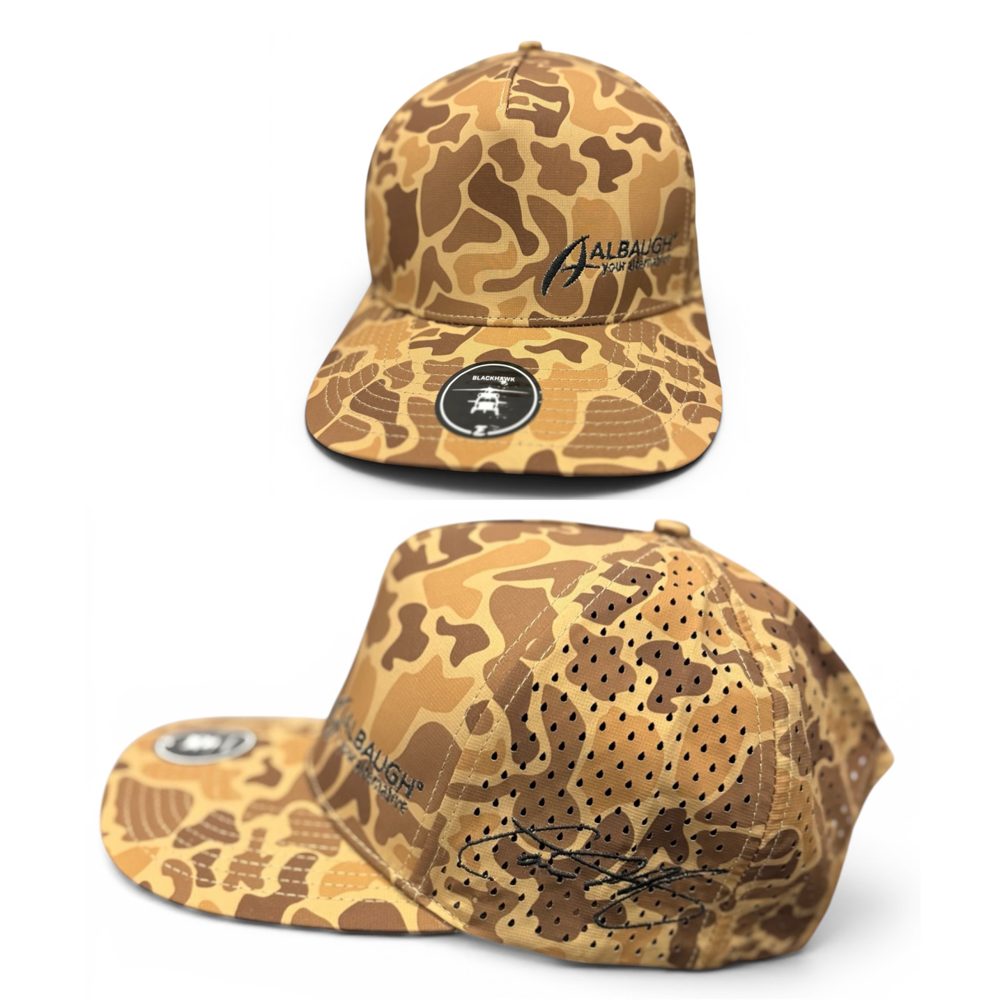 Albaugh Camo Snapback Hat