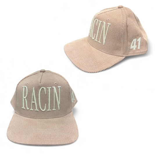 Ladies Racin Snap back Hat (Assorted Pink Styles)
