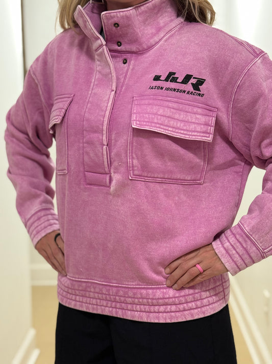 Ladies Cowl Neck Pocket Pullover (Variety of Colors & Styles)