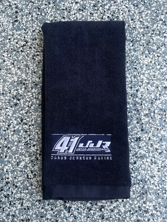 41 Jason Johnson Racing Rectangle Logo Golf Towel