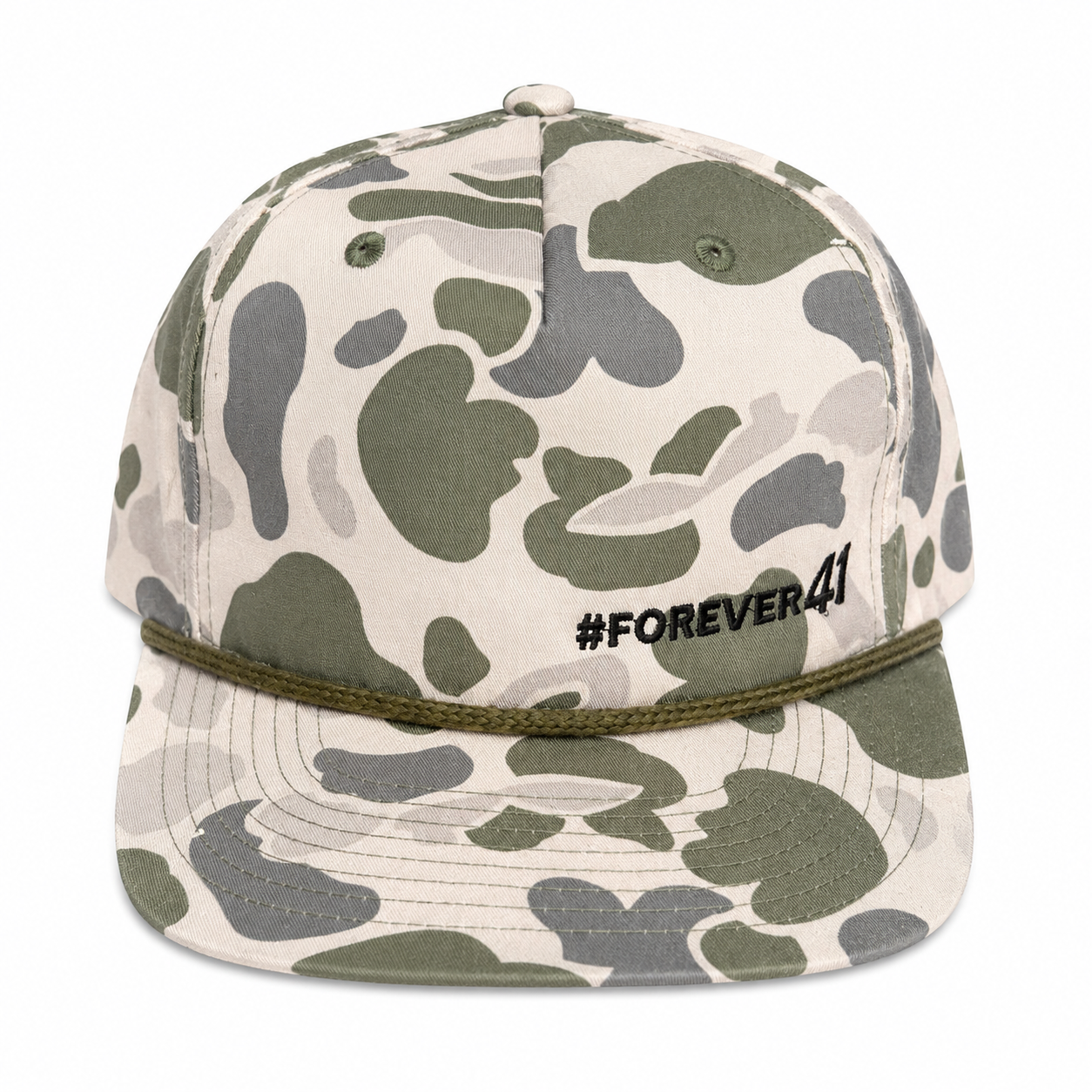 Forever 41 Camo Snap back Hat (Assorted Styles)