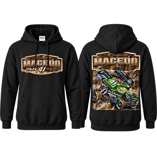 Huntin' Horsepower Design, Hoodie (Black)