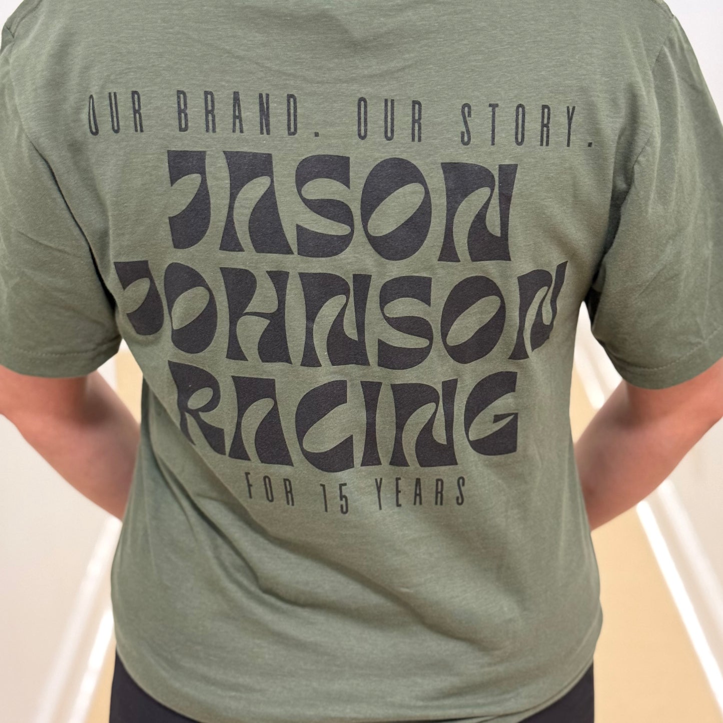 Our Brand. Our Story. T-Shirt (Hunter Green)