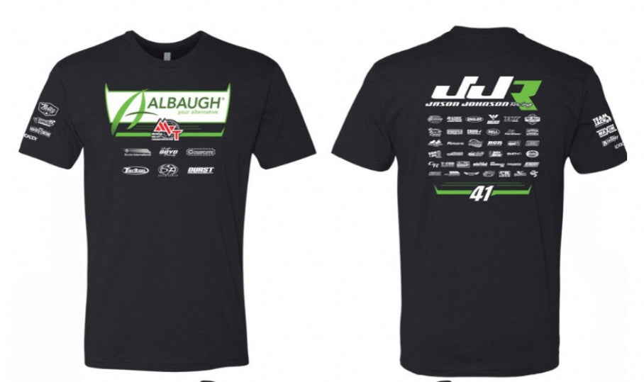 2024 Crew T-Shirt with Sponsors on Back (Grey)