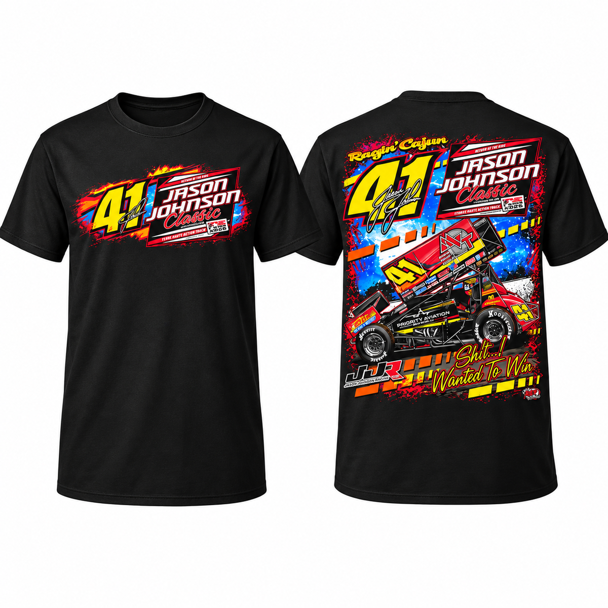 2026 Jason Johnson Classic T-Shirt (Black)