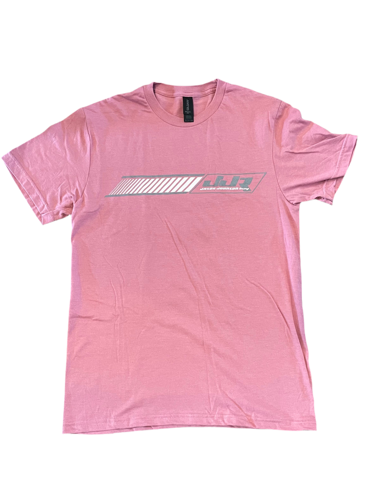 Racing Stripe JJR Logo (Plumrose/Light Pink)