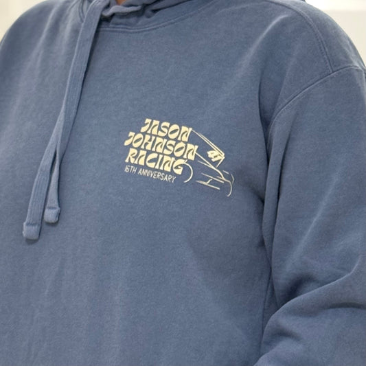 Our Brand. Our Story. Hoodie (Washed Blue)