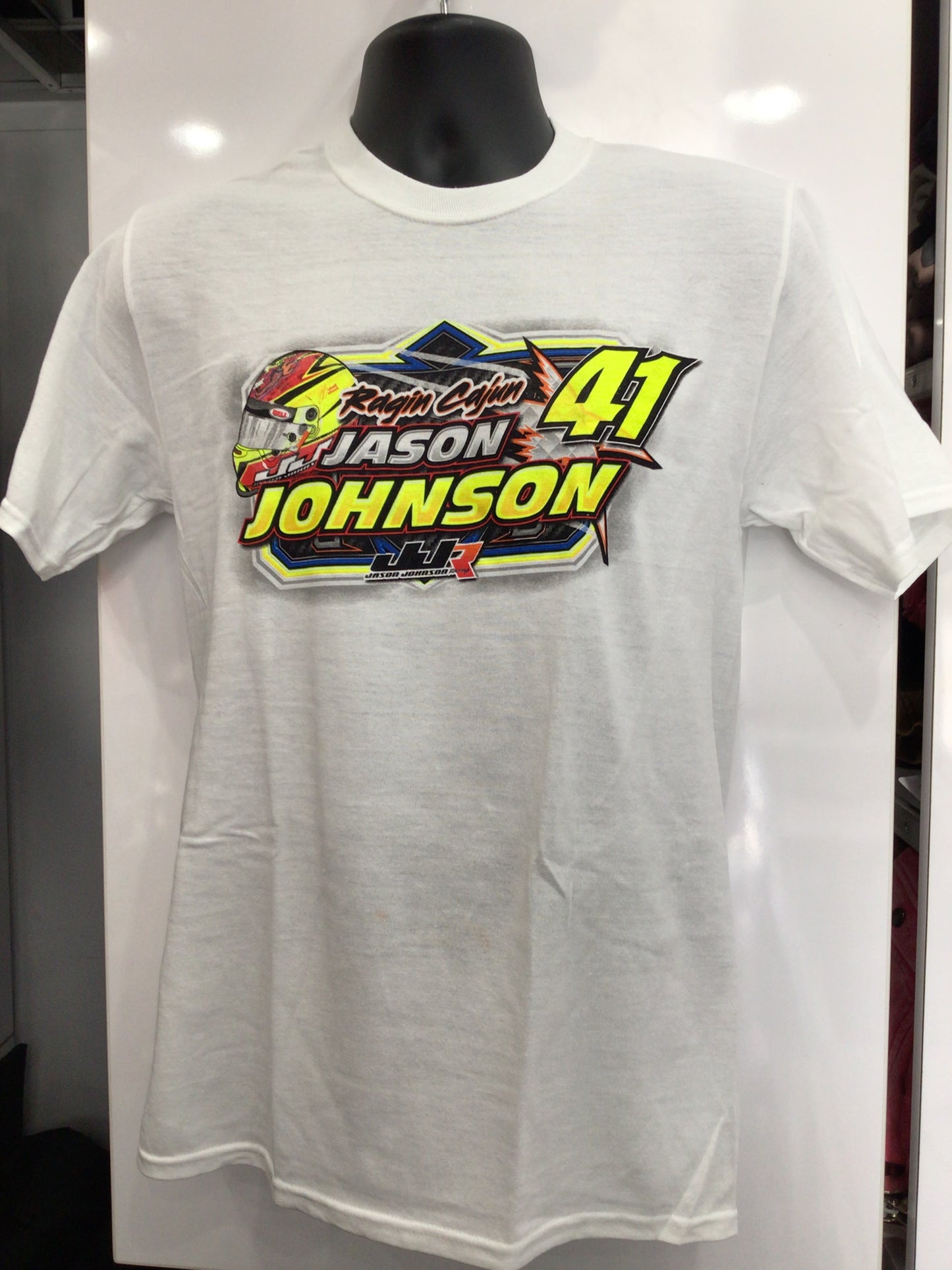 Helmet T-Shirt (White)