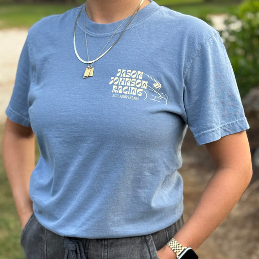 Our Brand. Our Story. T-Shirt (Washed Blue)