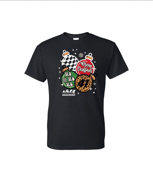 PRE-ORDER 2025 JJR Merry Christmas T-Shirt (Black)