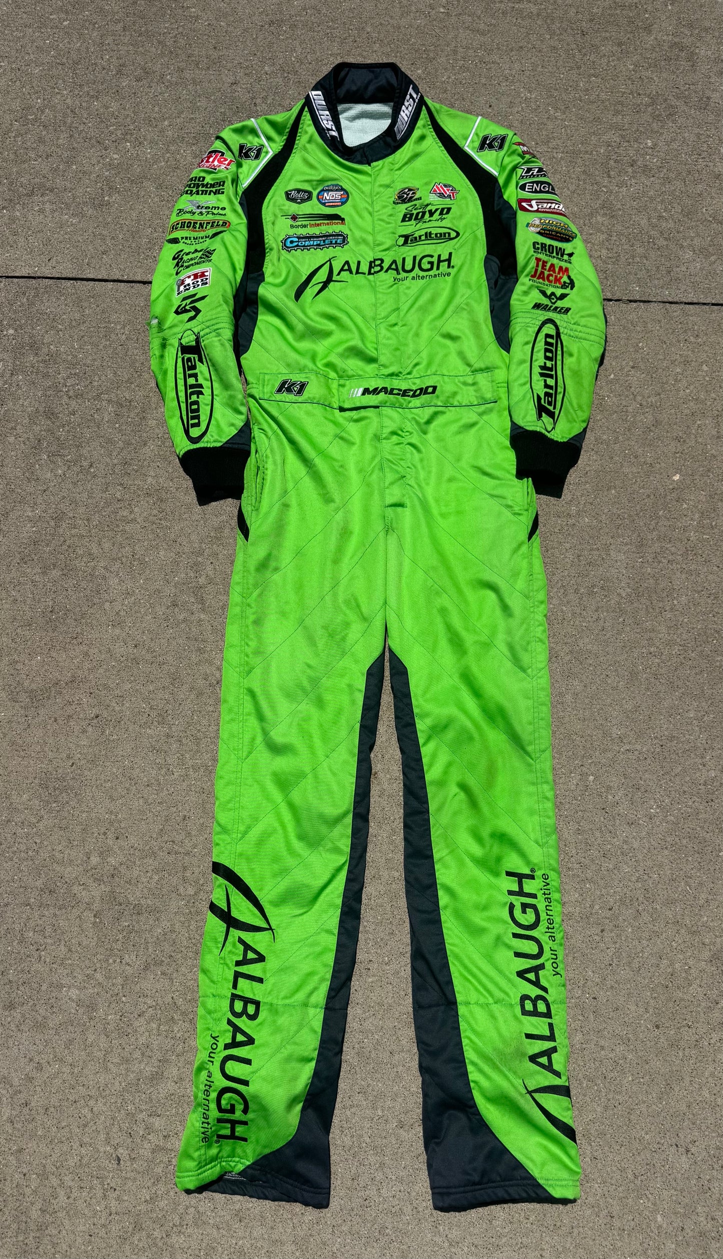 Carson Macedo JJR National Open Winning Race Suit Raffle