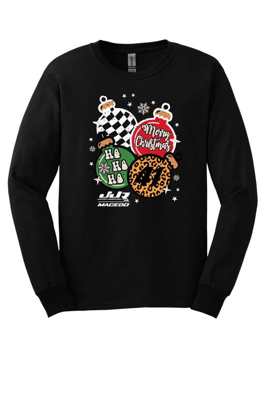 PRE-ORDER 2025 JJR Merry Christmas Longsleeve (Black)