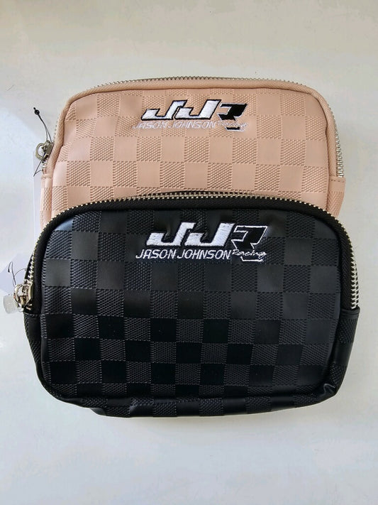 Faux Leather Ladies Belt Bag with JJR Logo