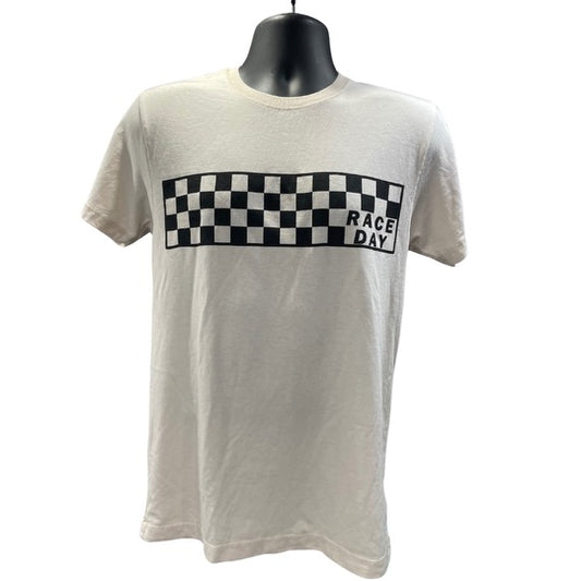 Checkered Race Day T-Shirt (Natural)