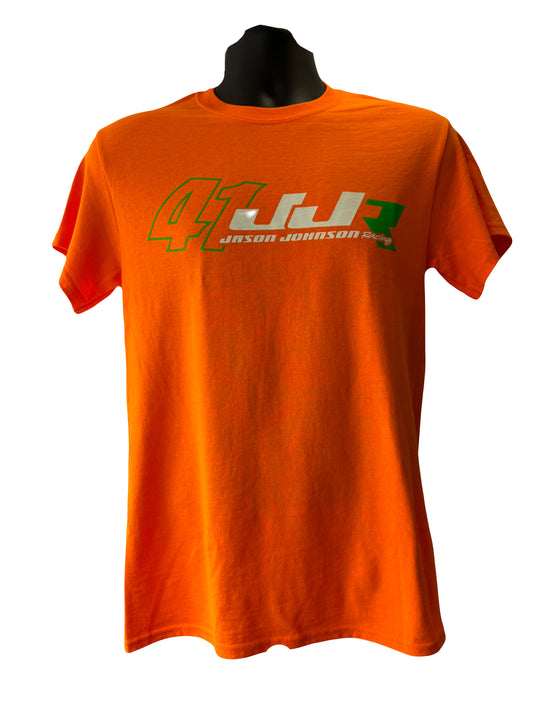 Neon Green Splash T-Shirt (Neon Orange)