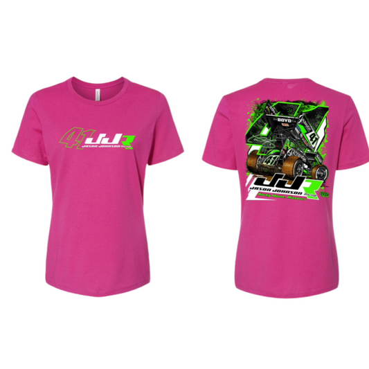 Neon Green Splash Youth T-Shirt (Pink)