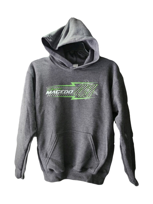 Lightning Youth Hoodie (Heather Charcoal)