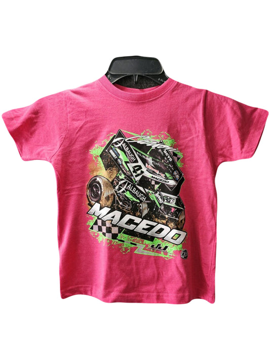 Lightning Design Toddler & Youth T-Shirt (Pink)