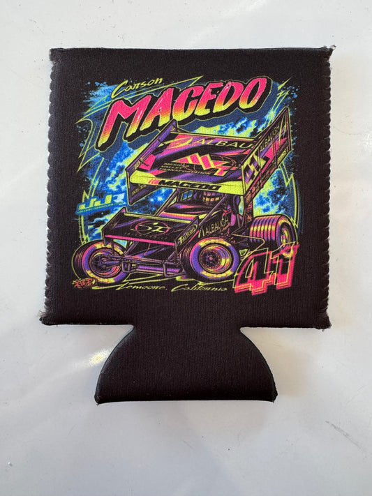 Electric Neon Can Koozie