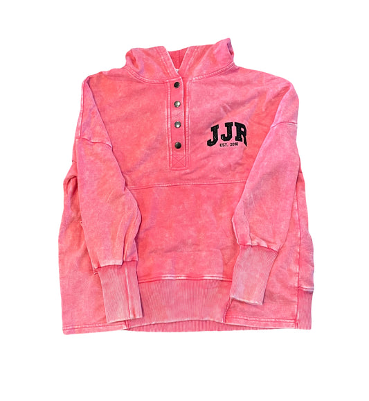 Ladies JJR Lifestyle Hoodie (Pink)