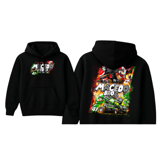 Macedo Brothers Design Hoodie (Black)
