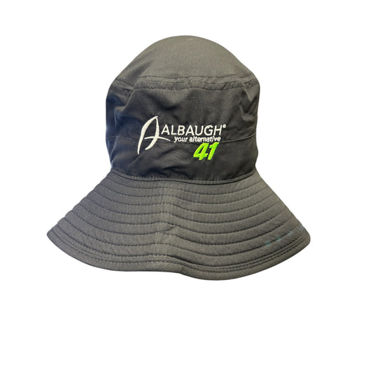 Albaugh 41 Bucket Hat W Strap (Black/Green)