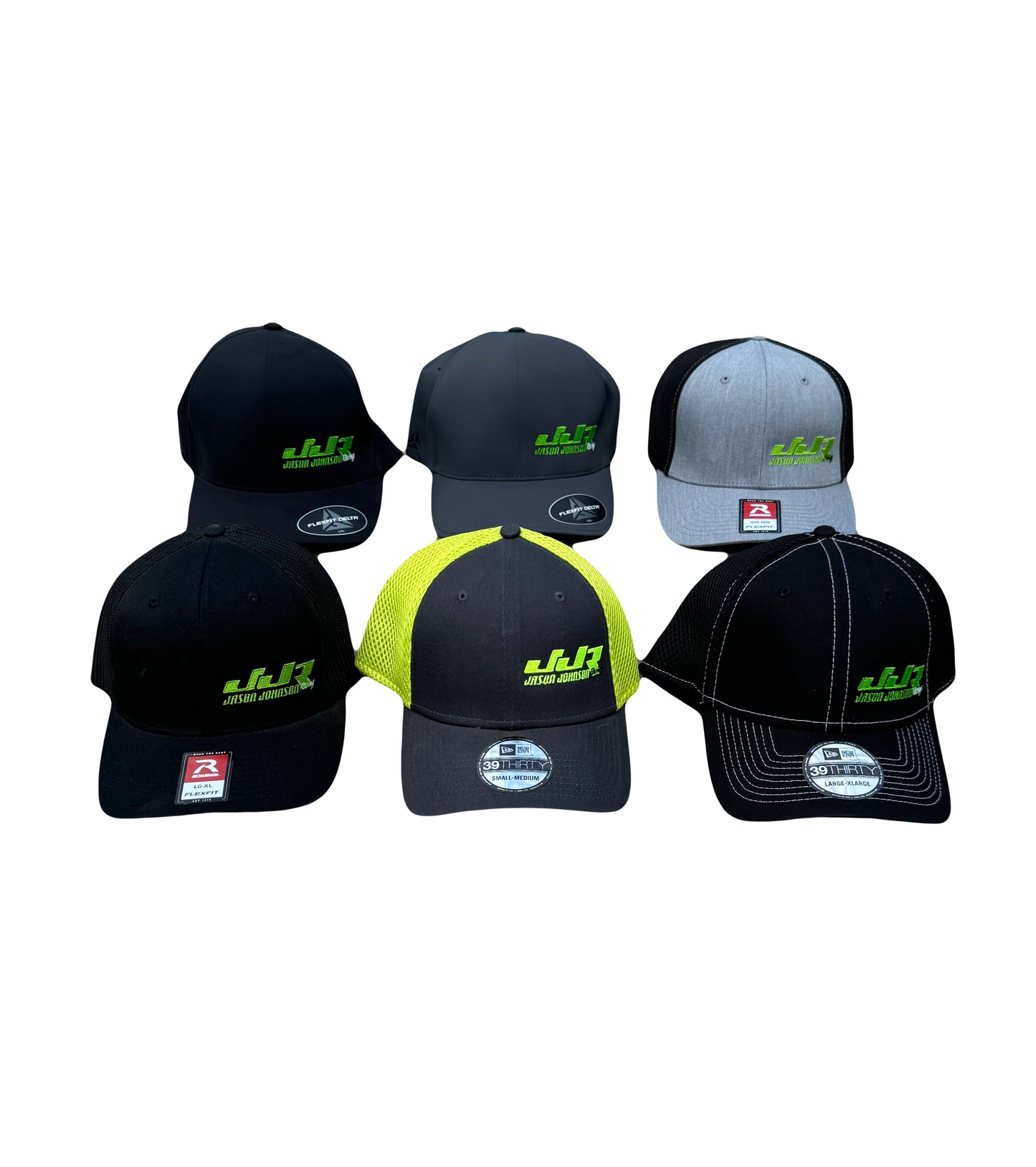 Jason Johnson Racing Logo FlexFit Hat