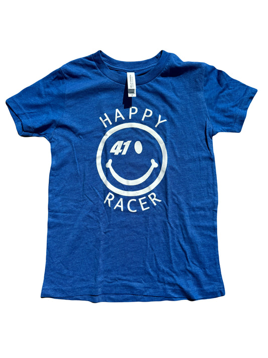 Toddler Happy Racer T-Shirt (Blue)