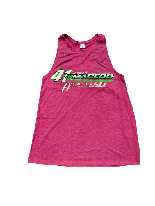 Ladies Front of Knoxville Suites Design Tank Top (Pink)