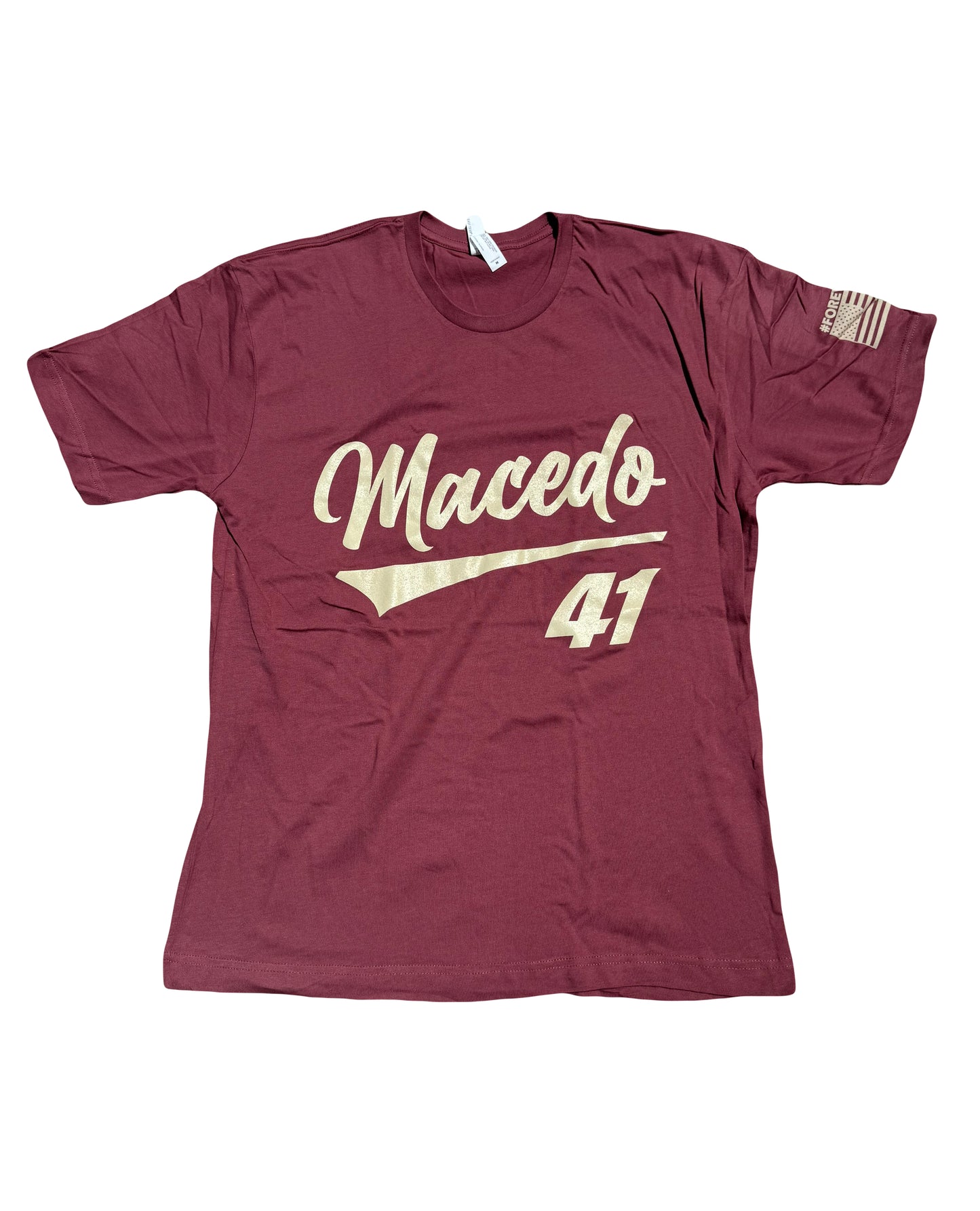 Macedo Baseball T-Shirt (Mauve)