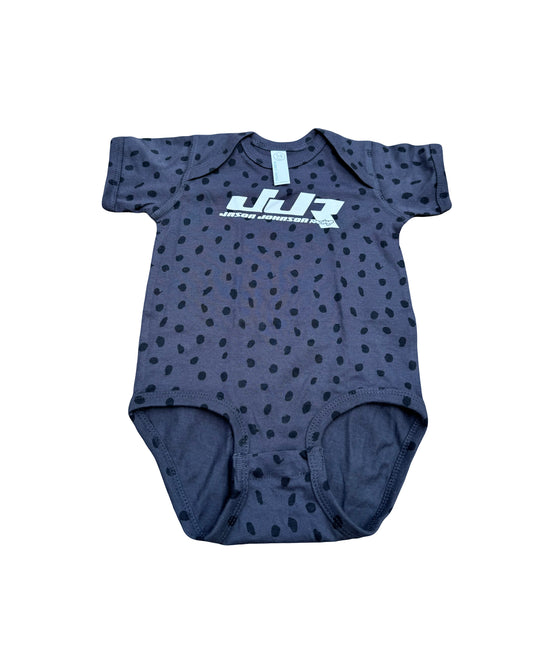 JJR LOGO Design Toddler Onesie (Black Spots)