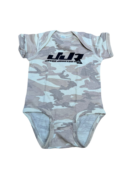 JJR LOGO Design Toddler Onesie (Natural camo)