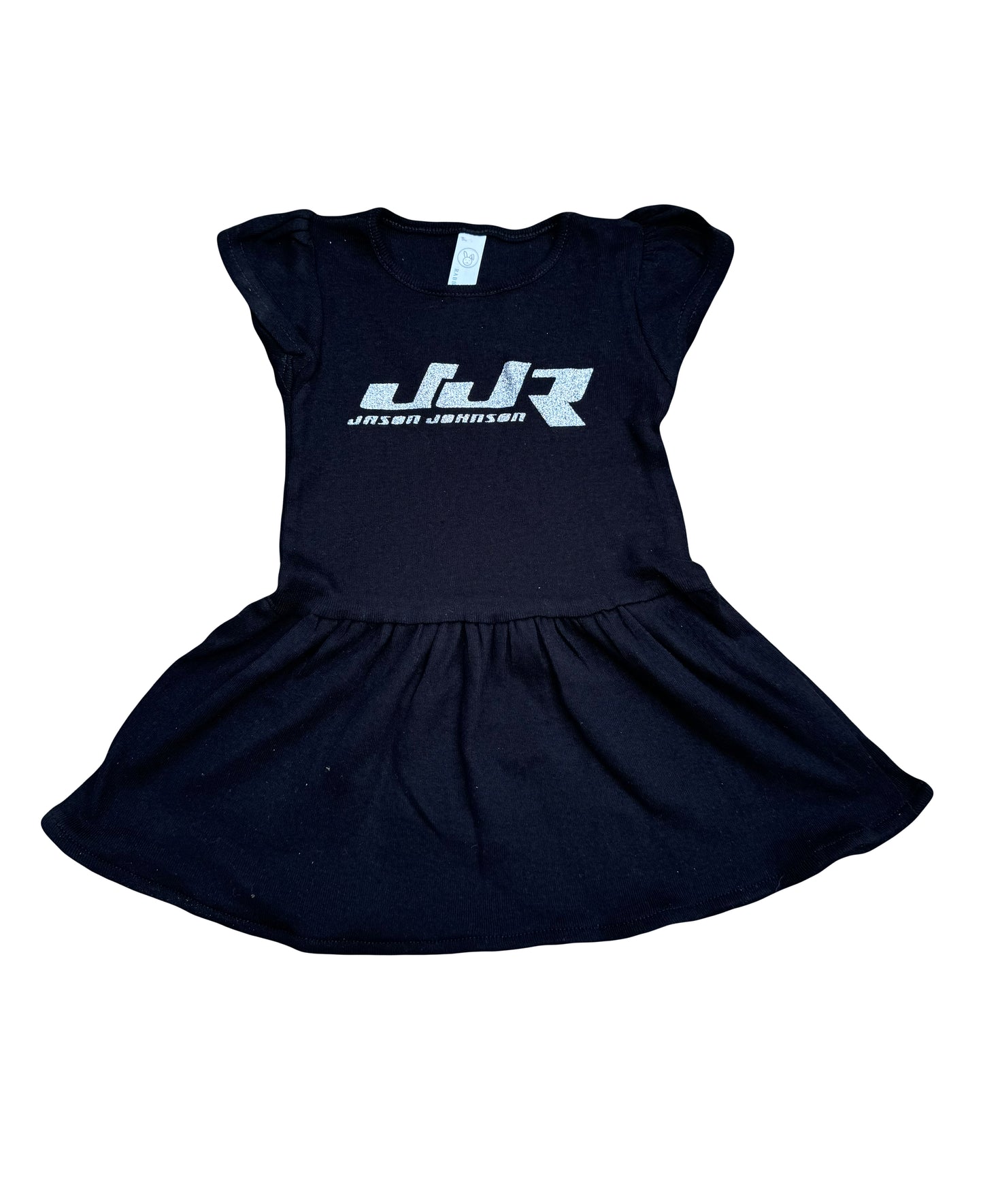 JJR LOGO Design Toddler Dress (Black)