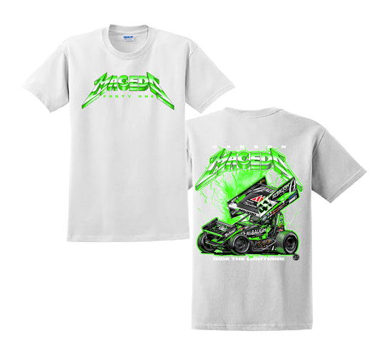 Metal Macedo Design T-Shirt (White)