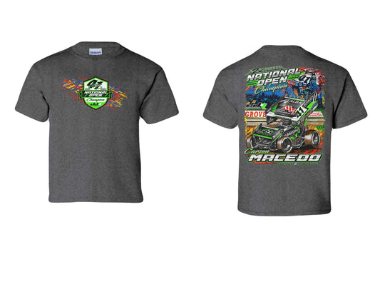 2x National Open Champ T-Shirt (Dark Heather)