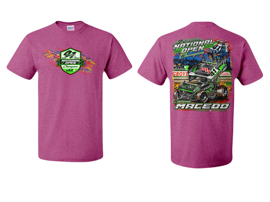 2x National Open Champ T-Shirt (Heather Berry)