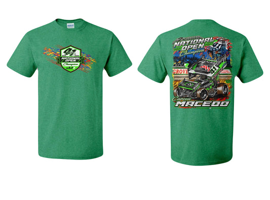 2x National Open Champ T-Shirt (Heather Irish)