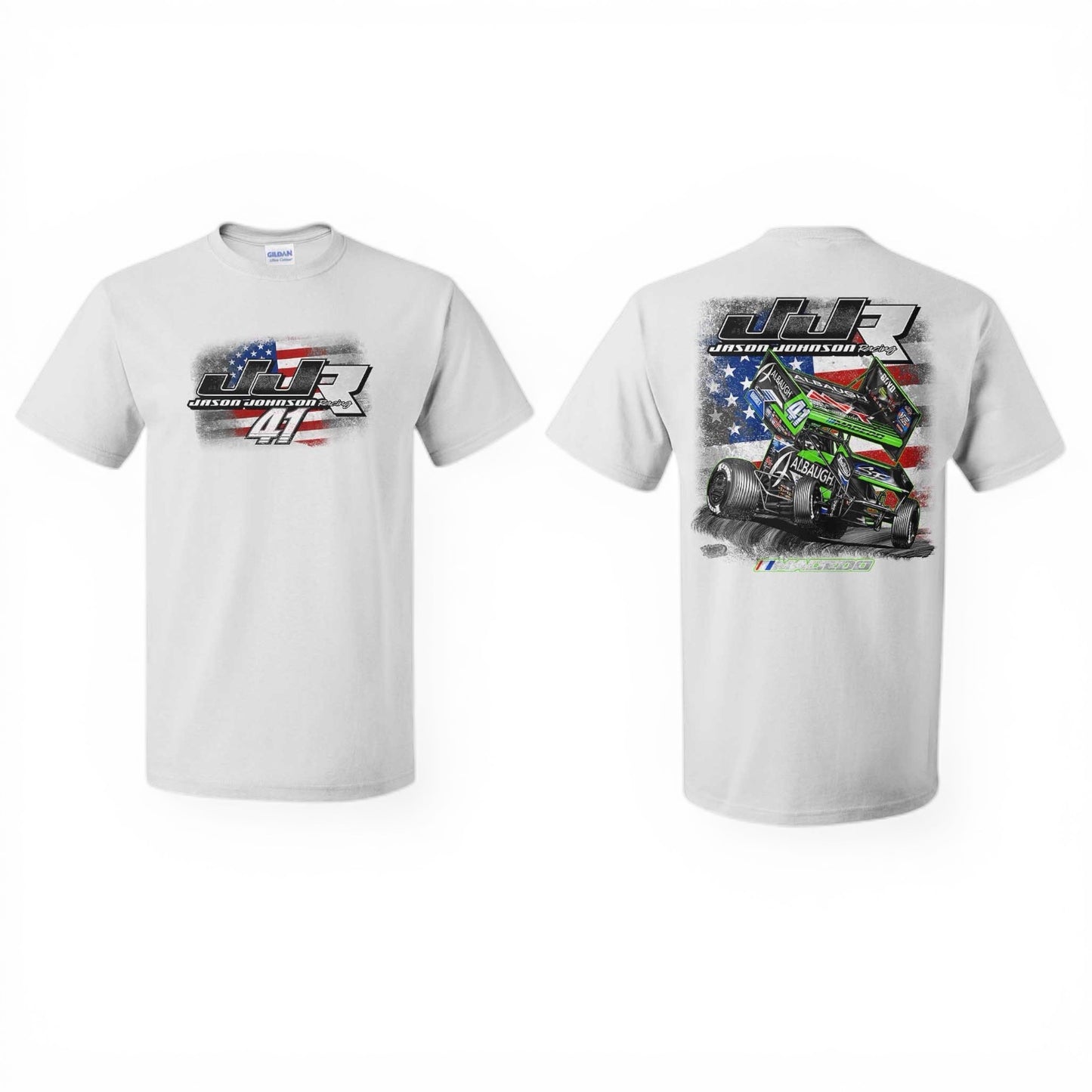 All American Design T-Shirt (White)