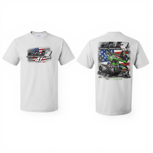 All American Design T-Shirt (White)
