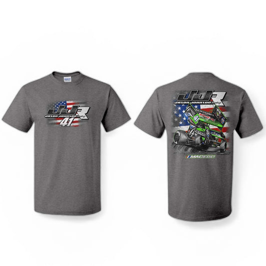 All American Design T-Shirt (Graphite Heather)