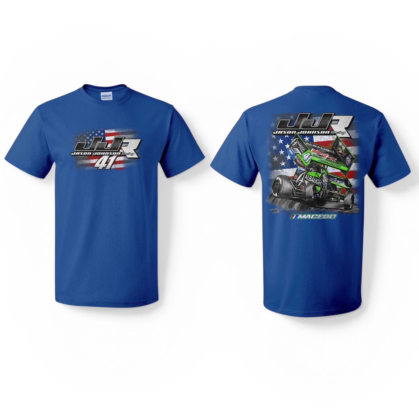 All American Design T-Shirt (Blue)