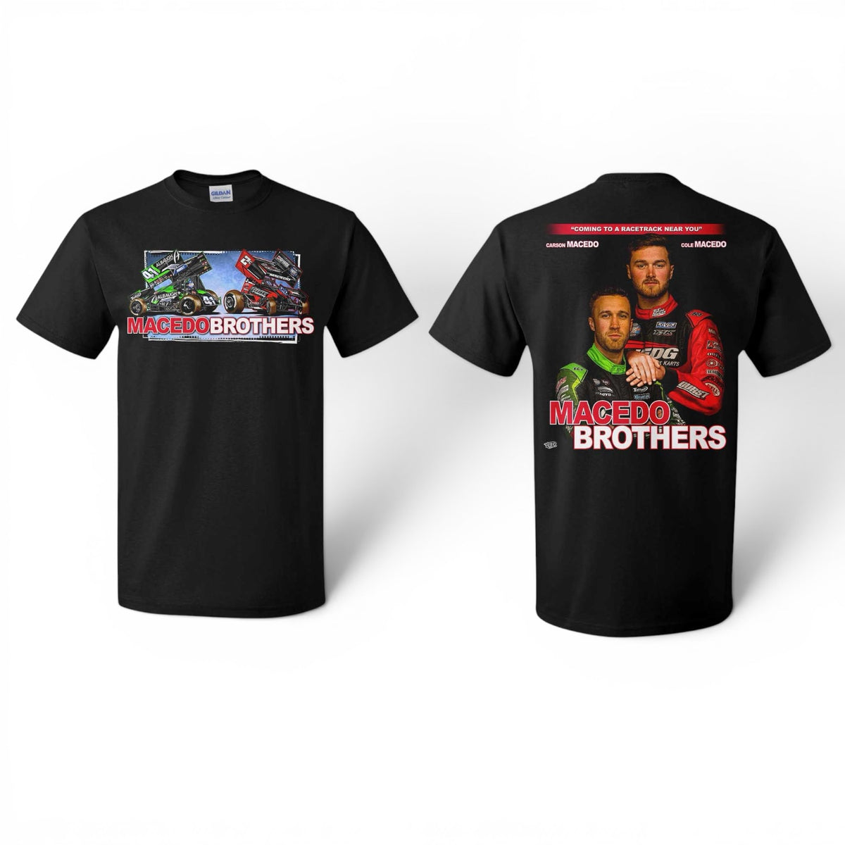Macedo Brothers Stepbrothers Design T-Shirt (Black)