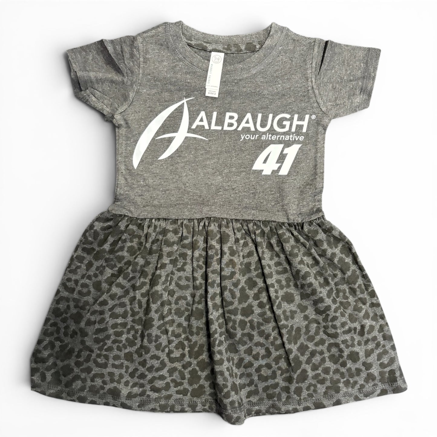 Toddler Albaugh 41 Dress (Dark Leopard)