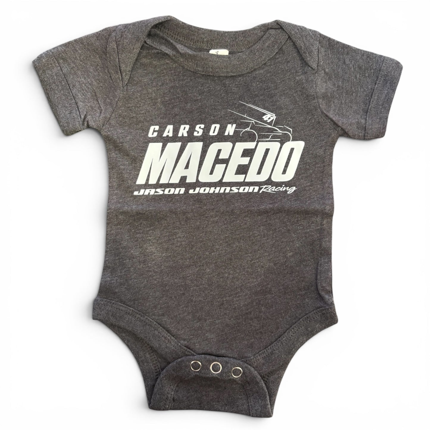 Albaugh/Macedo 41 Onesie (Heather Grey)